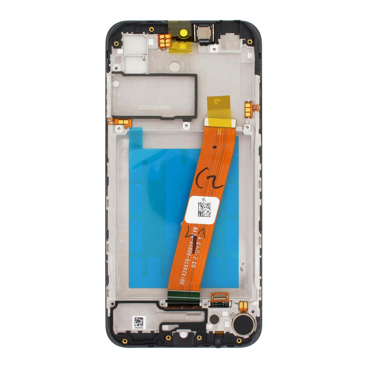DISPLAY LCD ORIGINALE SERVICE SAMSUNG A01 SM-A015 BLACK NON-EU GH81-18597A