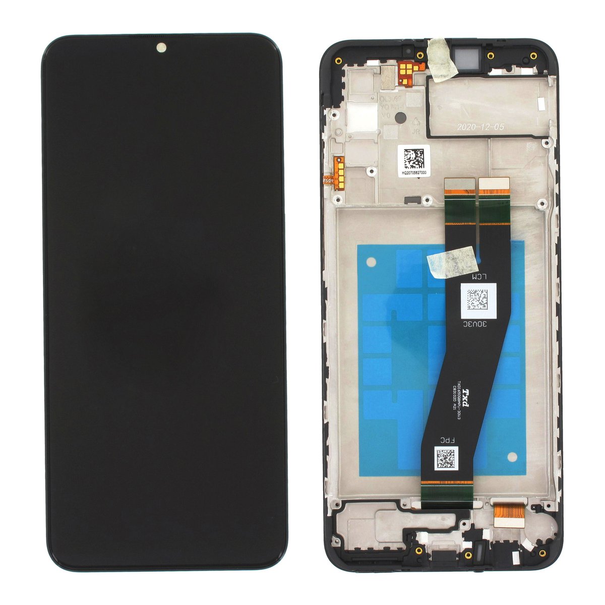 DISPLAY LCD ORIGINALE SERVICE SAMSUNG A02S A025 BLACK EU GH81-20181A