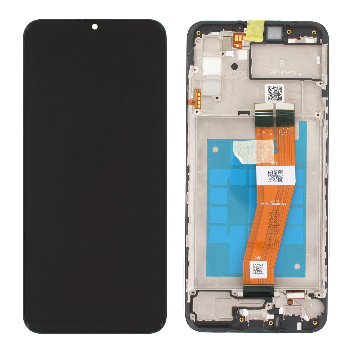 DISPLAY LCD ORIGINALE SERVICE SAMSUNG A02S A025 BLACK NON-EU GH81-20118A
