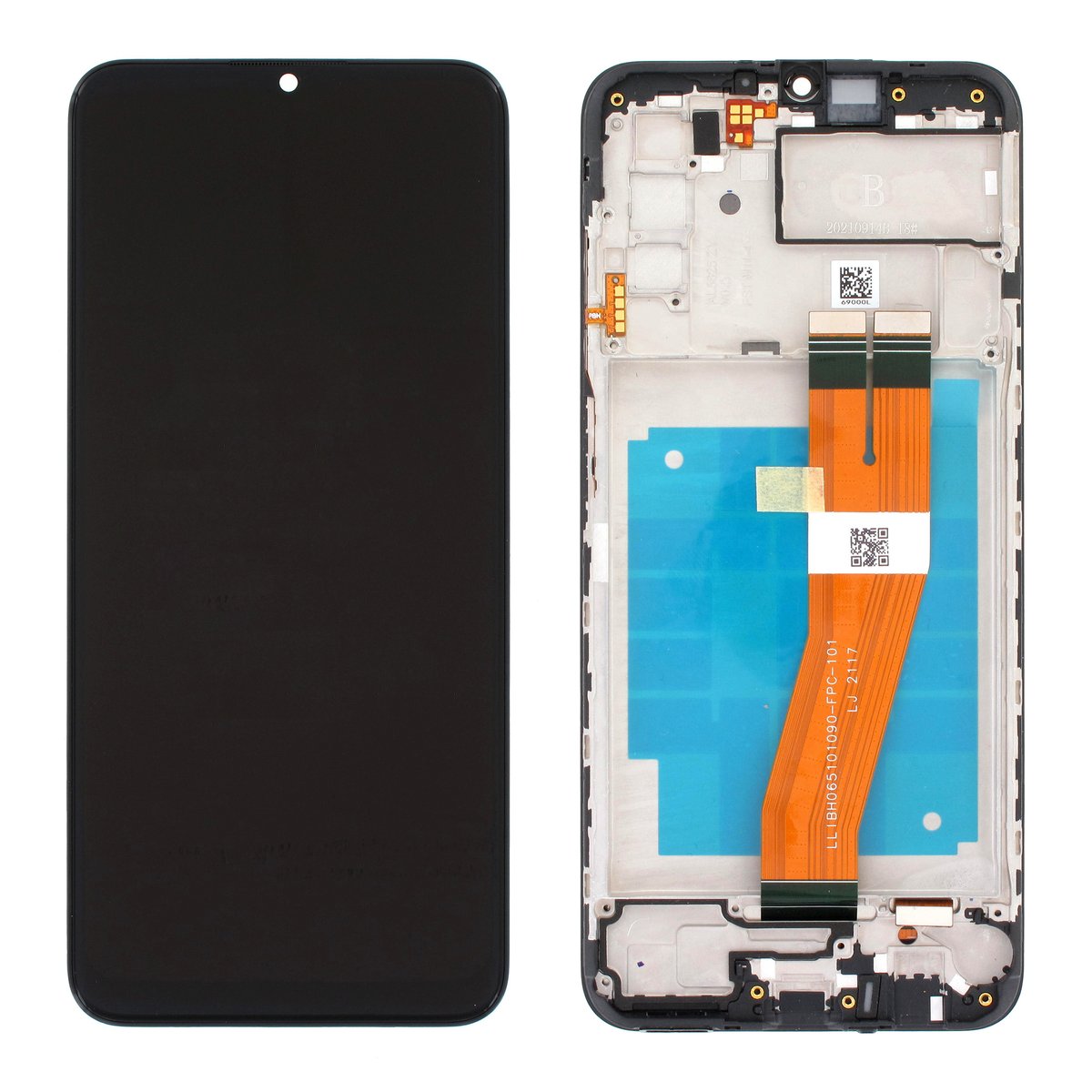 DISPLAY LCD ORIGINALE SERVICE SAMSUNG A03S A037F BLACK NON-EU GH81-21232A