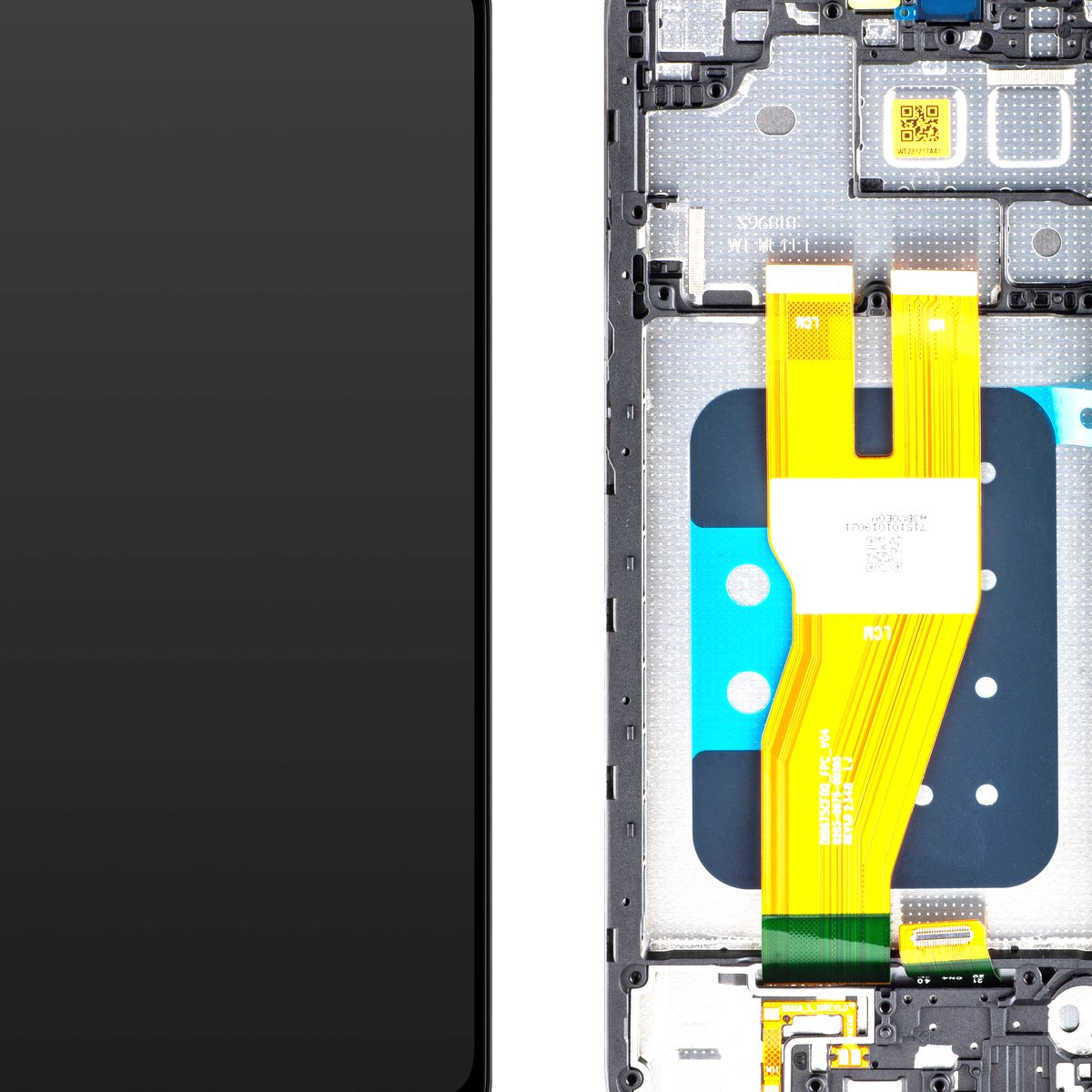 DISPLAY LCD ORIGINALE SERVICE SAMSUNG A05 SM-A055 BLACK GH81-24189A