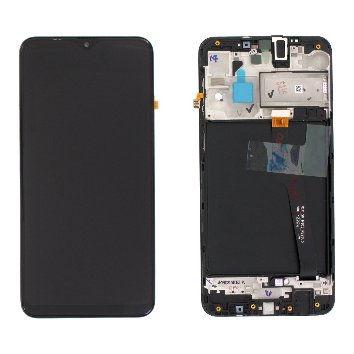 DISPLAY LCD ORIGINALE SERVICE SAMSUNG A10 SM-A105 / M10 SM-M105 BLACK GH82-19367A