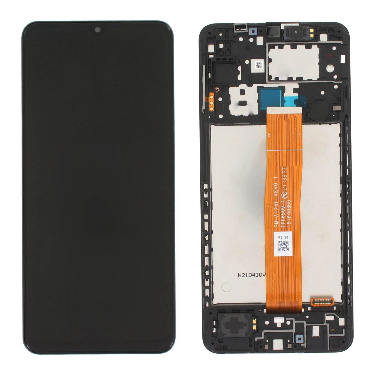DISPLAY LCD ORIGINALE SERVICE SAMSUNG A12 A125F BLACK GH82-24491A