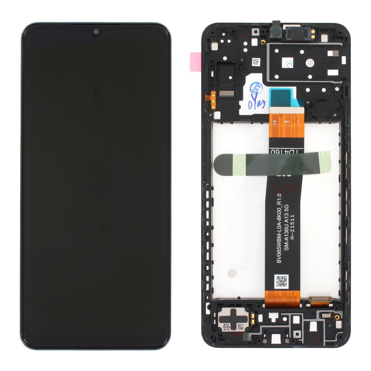 DISPLAY LCD ORIGINALE SERVICE SAMSUNG A13 5G A136B BLACK GH82-29077A