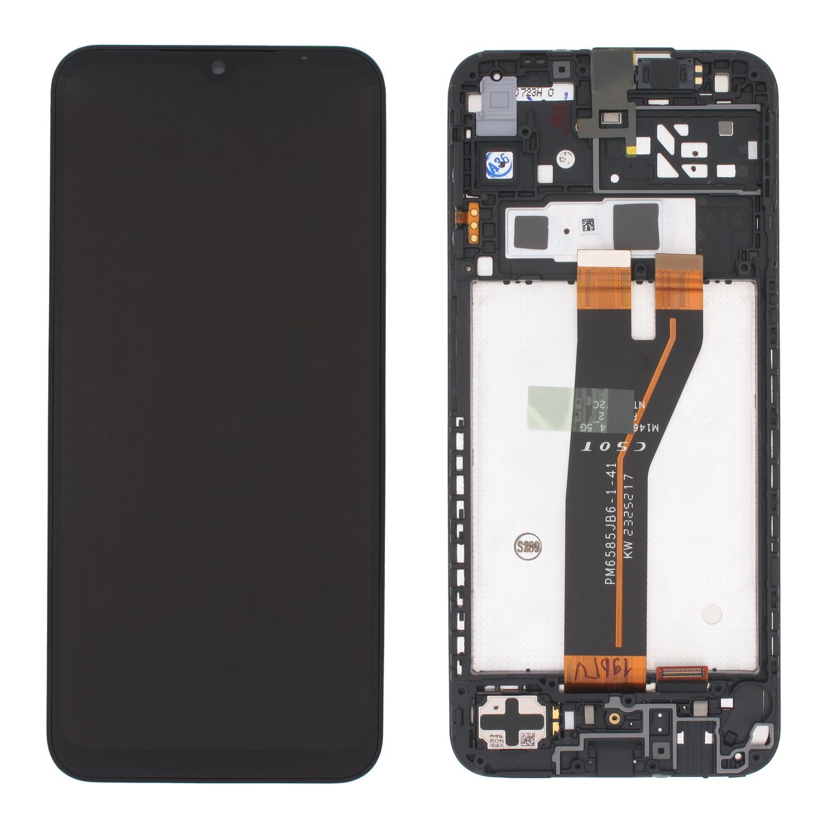 DISPLAY LCD ORIGINALE SERVICE SAMSUNG A14 4G A145F BLACK NON-EU GH82-31184A