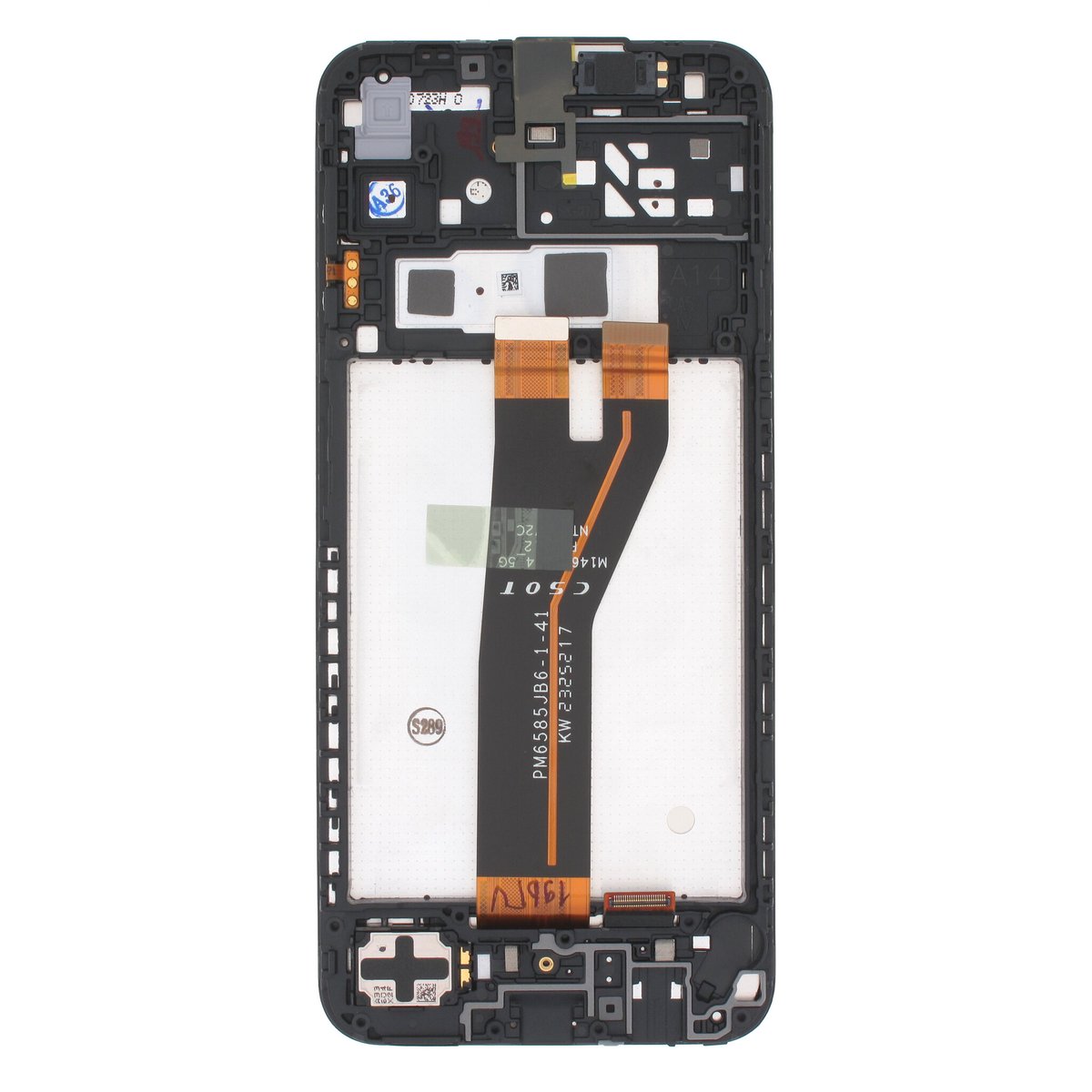 DISPLAY LCD ORIGINALE SERVICE SAMSUNG A14 4G A145F BLACK NON-EU GH82-31184A