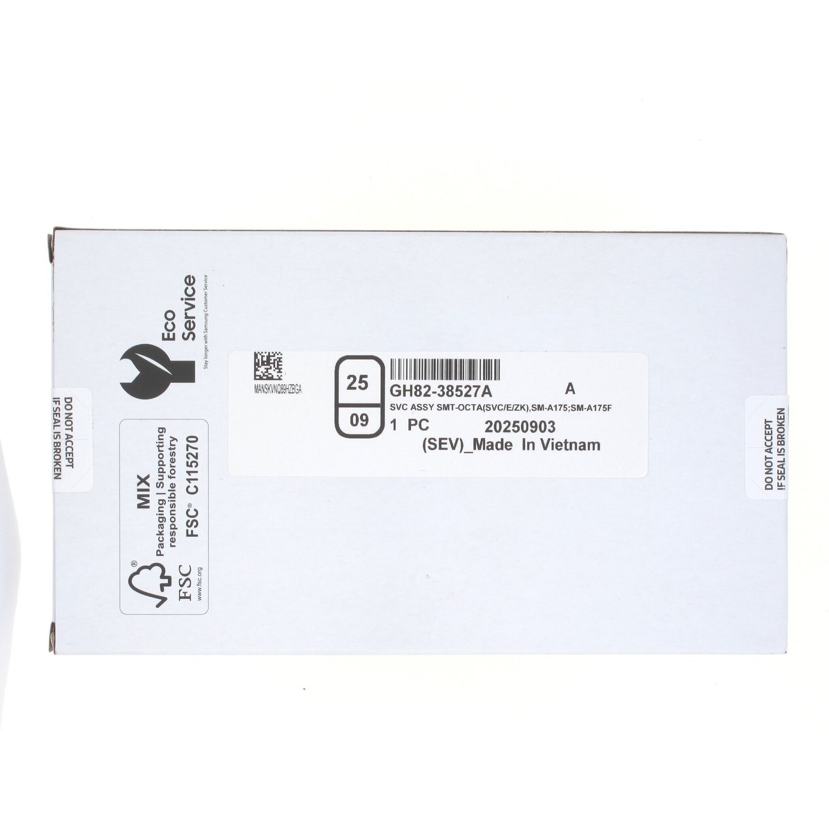 DISPLAY LCD ORIGINALE SERVICE SAMSUNG A17 4G A175F BLACK GH82-38527A