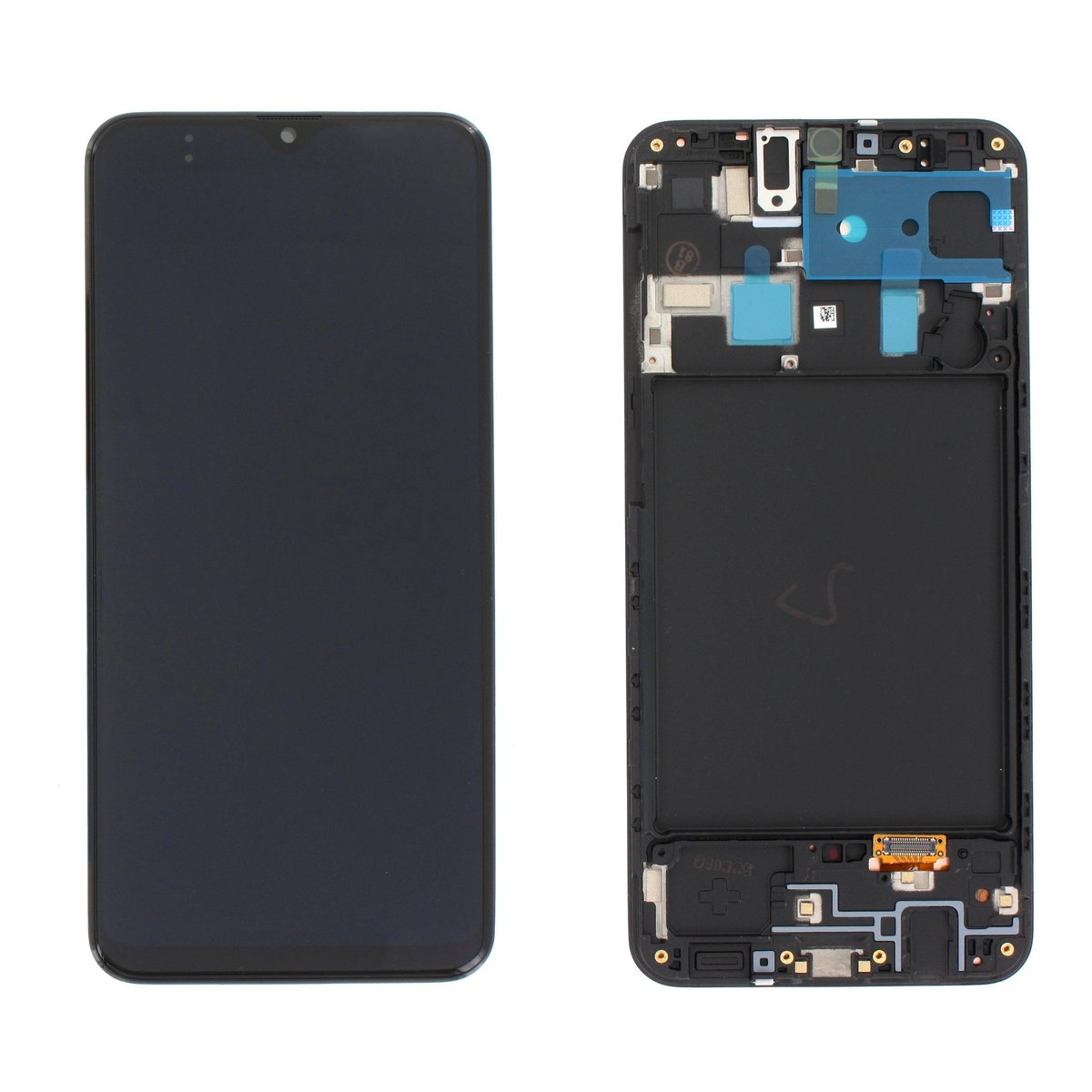 DISPLAY LCD ORIGINALE SERVICE SAMSUNG A20 A205F BLACK GH82-19571A