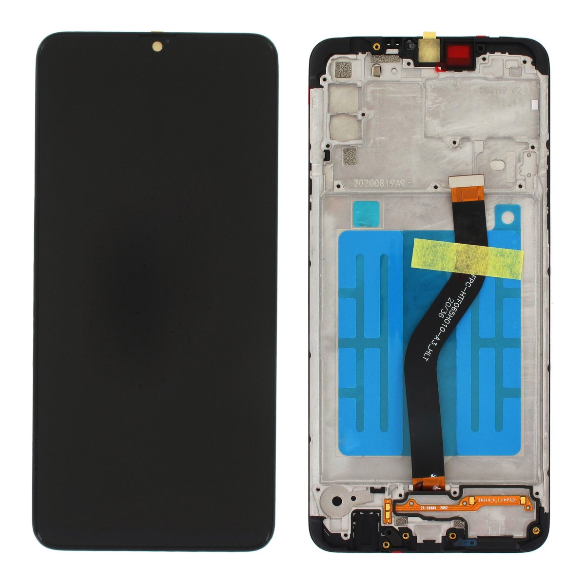 DISPLAY LCD ORIGINALE SERVICE SAMSUNG A20S A207F BLACK GH81-17774A