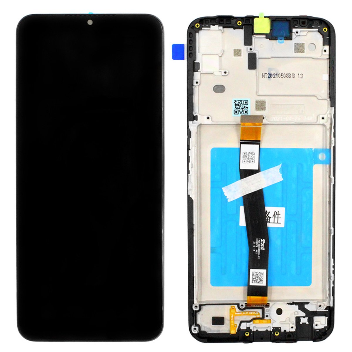 DISPLAY LCD ORIGINALE SERVICE SAMSUNG A22 5G A226B BLACK GH81-20694A