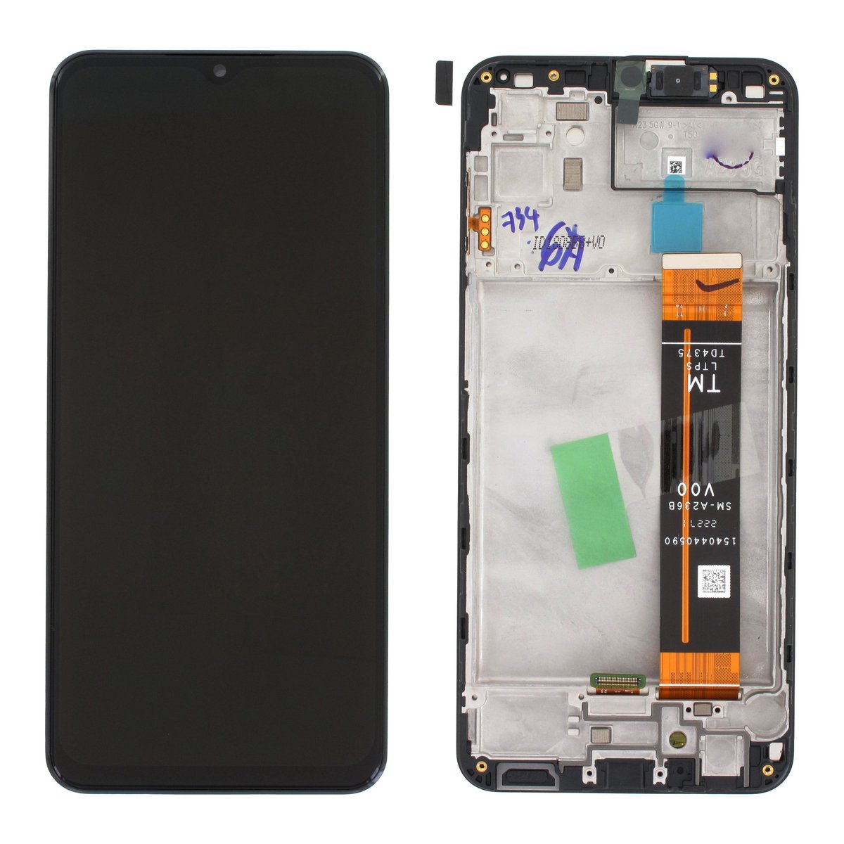 DISPLAY LCD ORIGINALE SERVICE SAMSUNG A23 5G A236B BLACK GH82-29734A