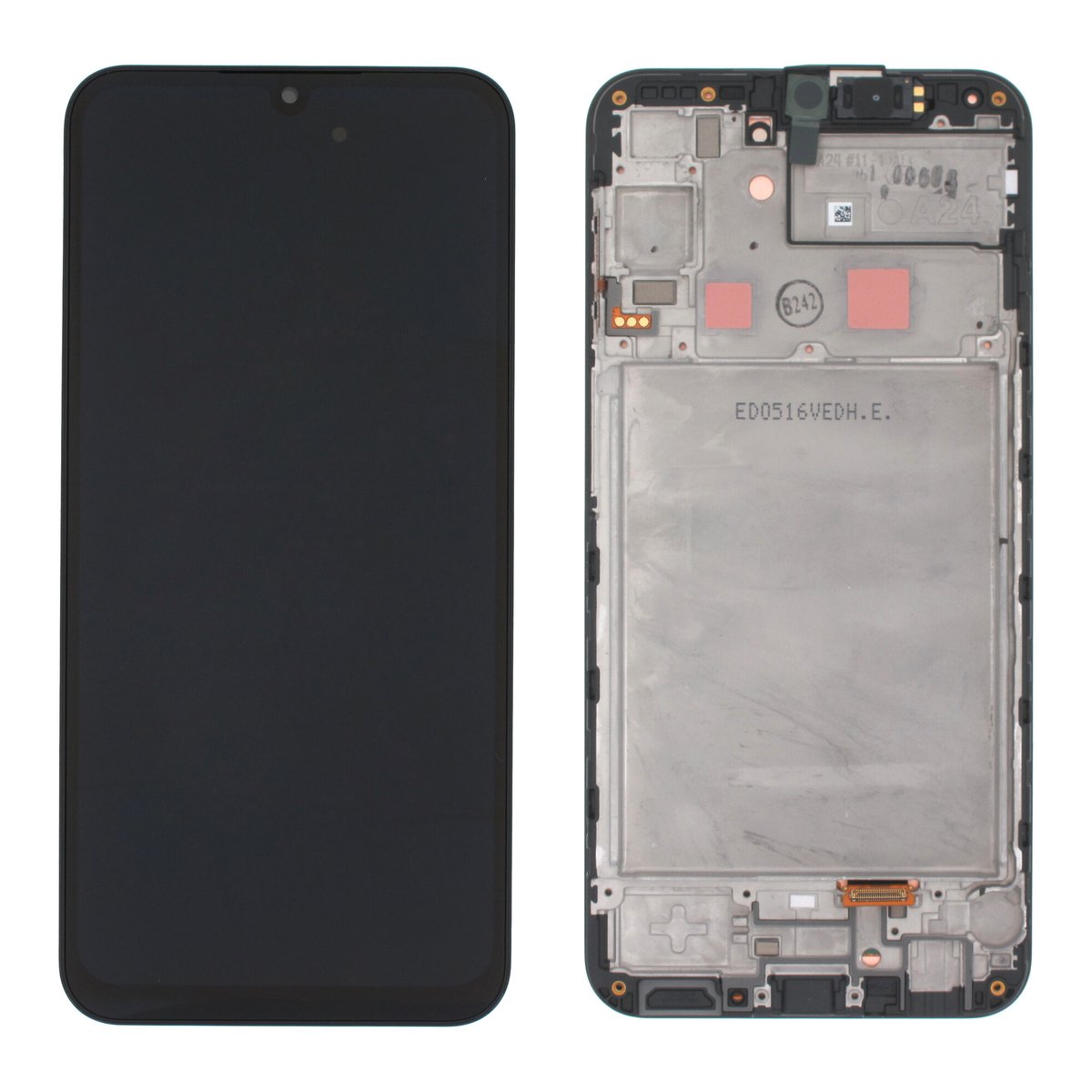 DISPLAY LCD ORIGINALE SERVICE SAMSUNG A24 4G A245F BLACK GH82-31240A