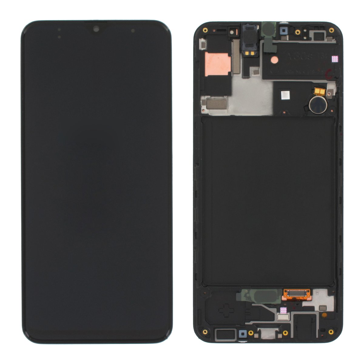 DISPLAY LCD ORIGINALE SERVICE SAMSUNG A30S A307F BLACK GH82-21190A