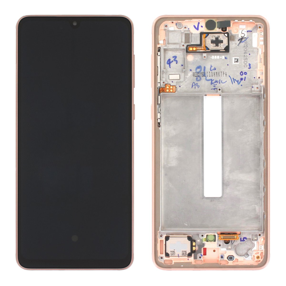 DISPLAY LCD ORIGINALE SERVICE SAMSUNG A33 5G A336B PEACH GH82-28143D