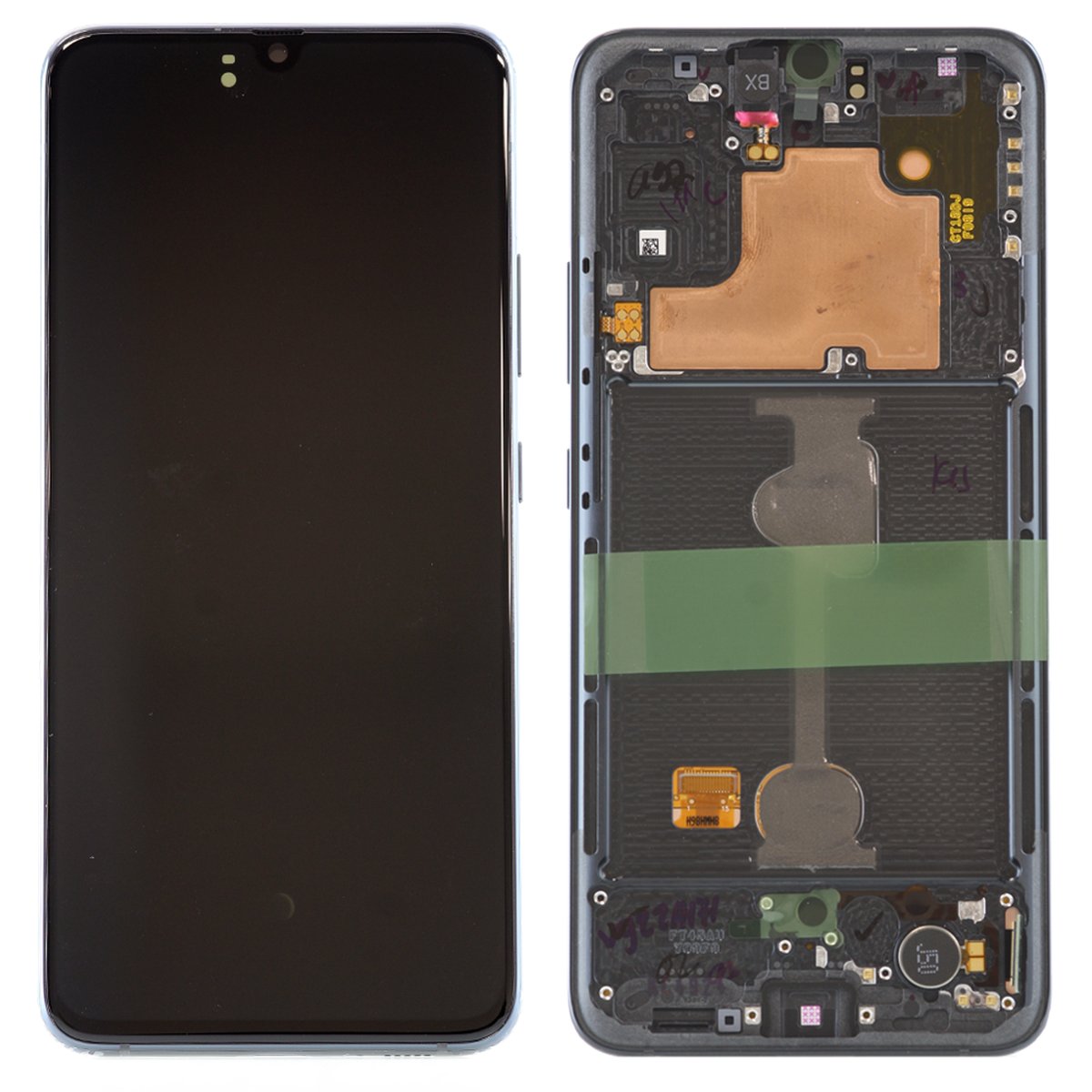 DISPLAY LCD ORIGINALE SERVICE SAMSUNG A90 5G A908B BLACK GH82-21092A