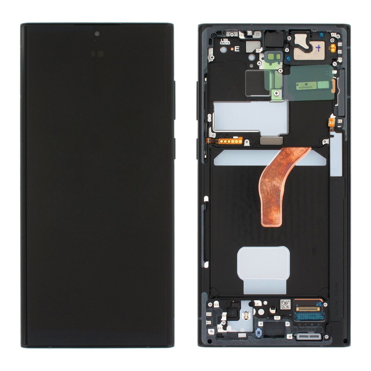 DISPLAY LCD ORIGINALE SERVICE SAMSUNG S22 ULTRA SM-S908 GRAPHITE GH82-27488E